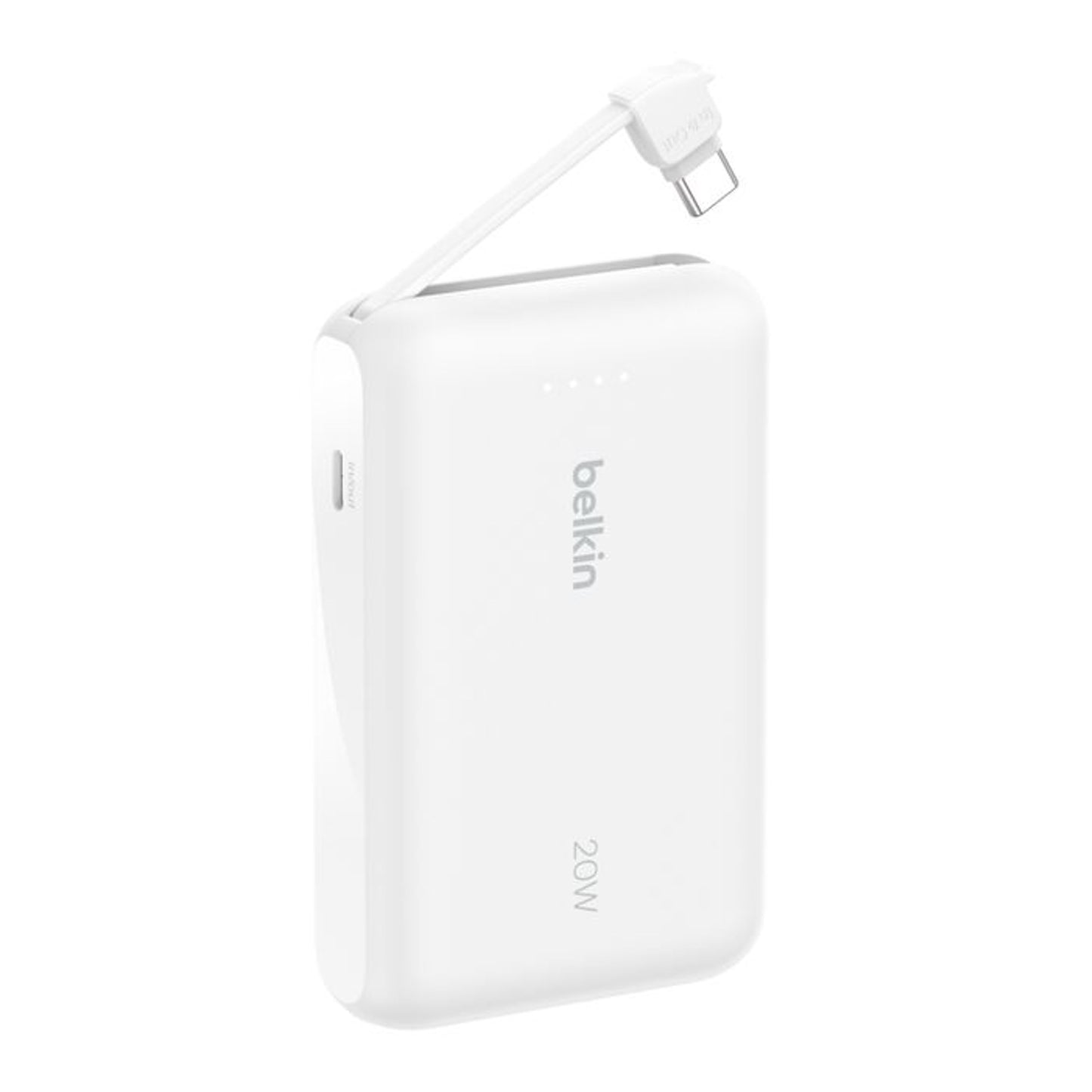 BATERIA BELKIN 20W BOOSTCHARGE 10000 mAh CABLE USB-C WHITE