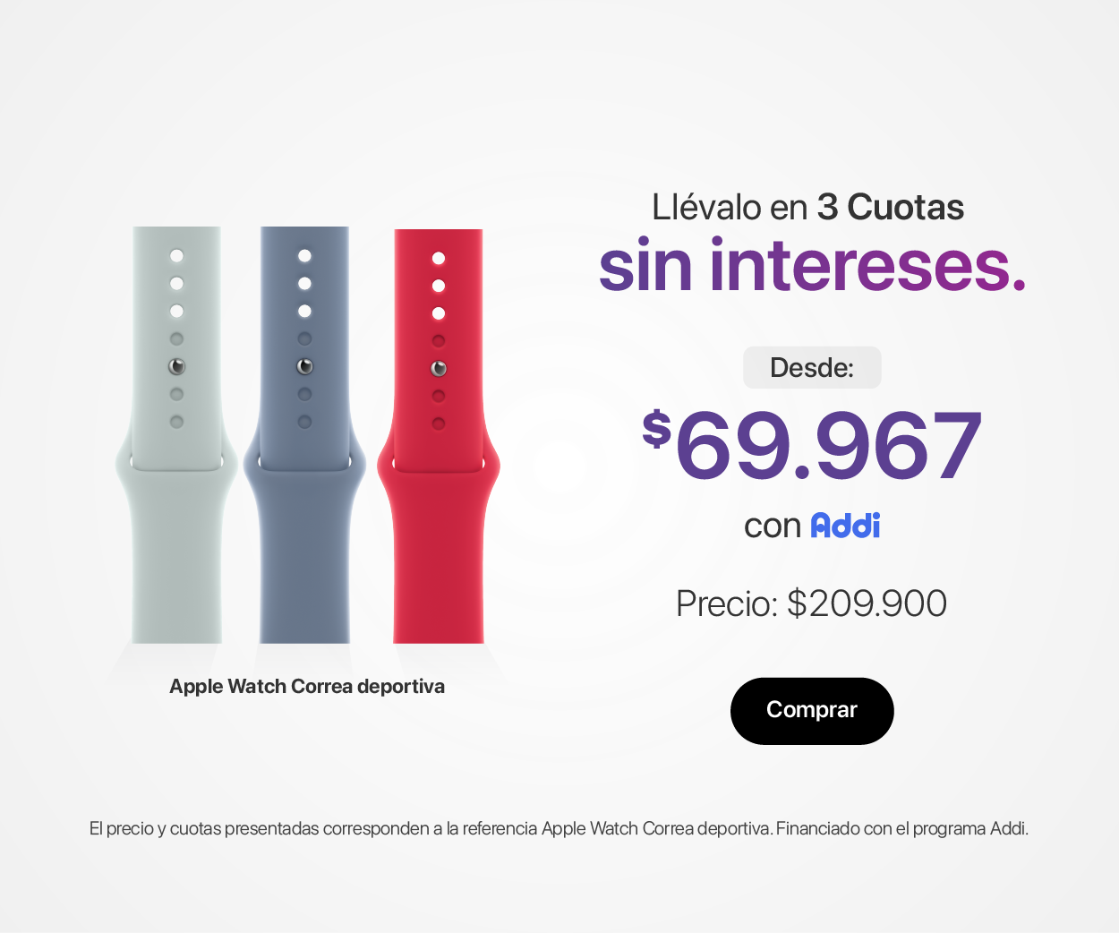 Bandas Apple para tu Apple Watch | Mac Center Colombia