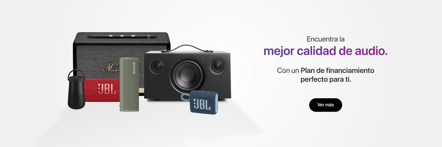 Parlantes, altavoces, speakers JBL, Marshall, Audio Pro, Bose, Sonos | Mac Center Colombia