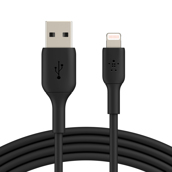 Cable Belkin USB-A a Lightning - 1M - Mixit - Negro