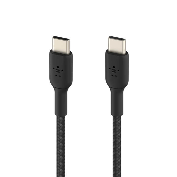 Cable Belkin USB-C a USB-C - 1M - Trenzado - Negro