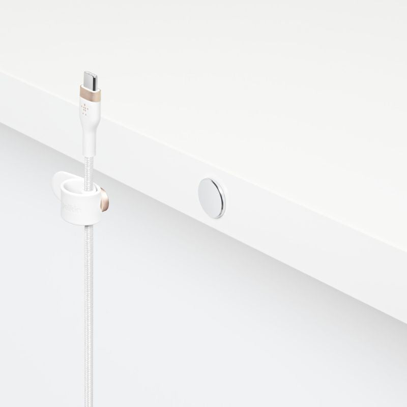 CABLE BELKIN USB-C A USB-C BOOSTCHARGE PRO FLEX 60W 1M WHITE