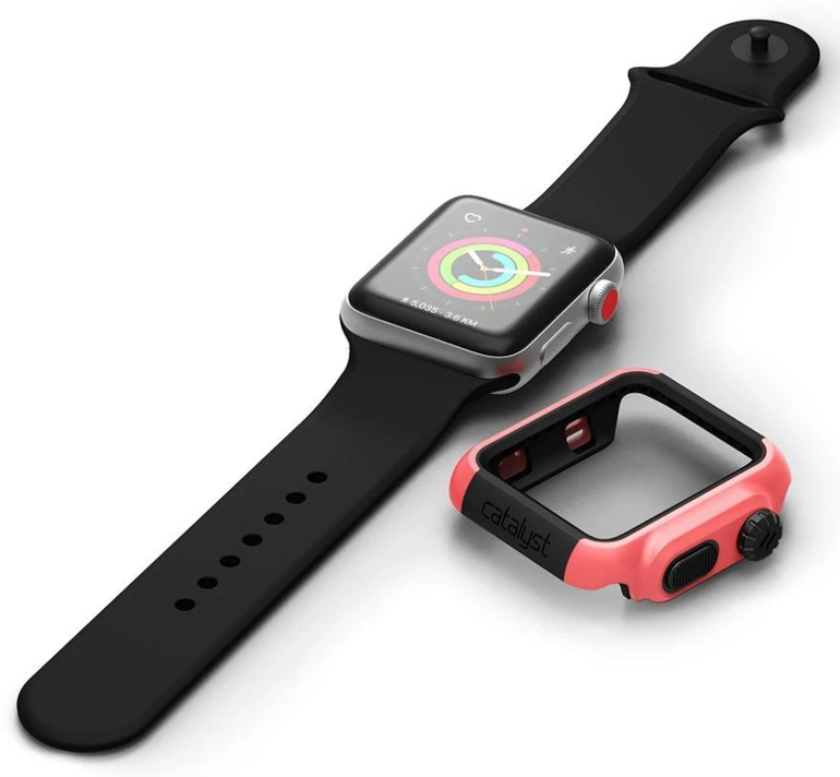 Case CATALYS IMPAC Para Apple Watch  42MM-  Coral