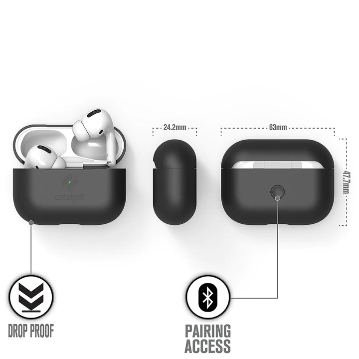 Case CATALYST SLIM Para Airpods Pro - Negro