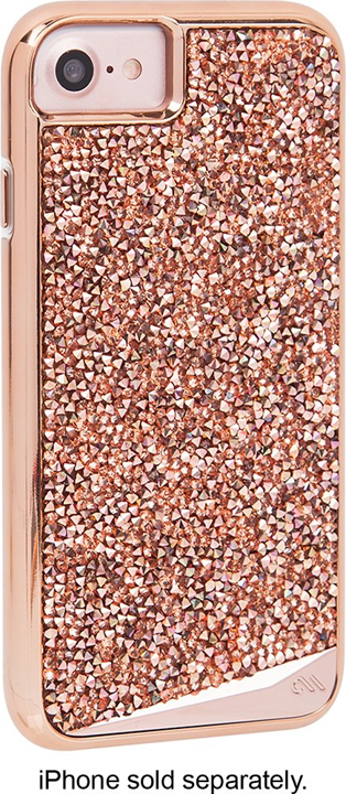 Case Mate Para iPhone 7- Brillo Oro Rosa