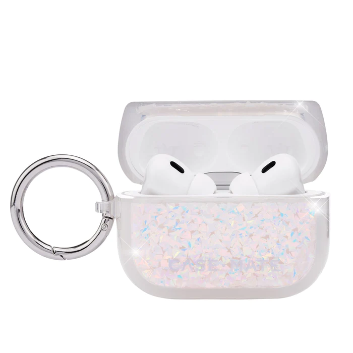 Case CM TWINKLE Para AirPods Pro 2/1 Generacion - Diamante