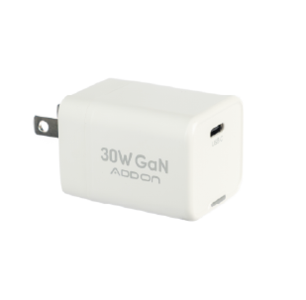 ADAPTADOR ADD ON DE PARED 30W GAN USB-C