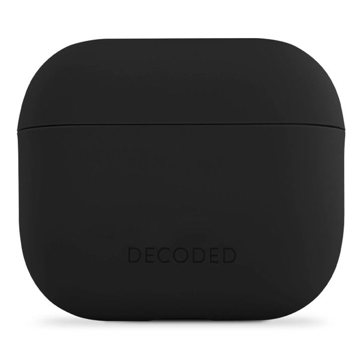 CASE SILICONA LIQUIDA AIRPODS 3GEN NEGRO