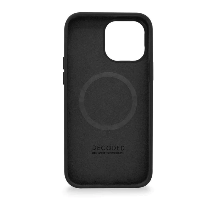 Case de Silicona DECODED BACK COVER Para iPhone 14 Pro Max - Charcoal