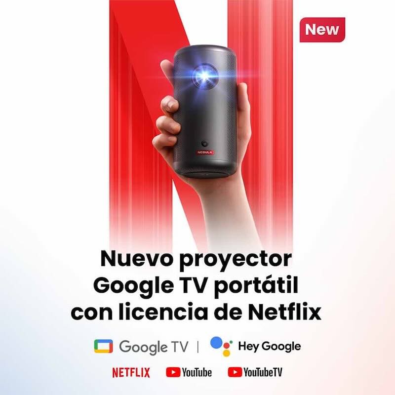 PROYECTOR NEBULA CAPSULE 3 LED FULL HD SMART MINI