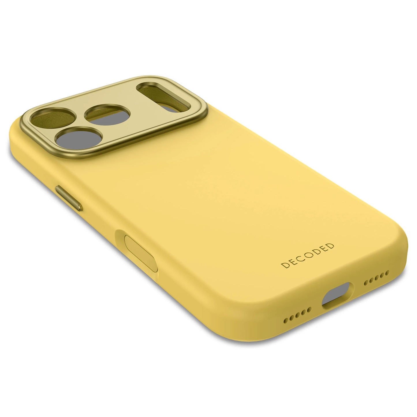 CASE DECODED SILICONE IPHONE 17 PRO YUMA YELLOW
