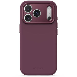 CASE DECODED SILICONE IPHONE 18 PRO PLUM