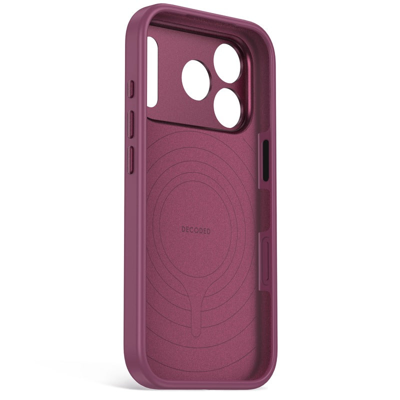 CASE DECODED SILICONE IPHONE 18 PRO PLUM
