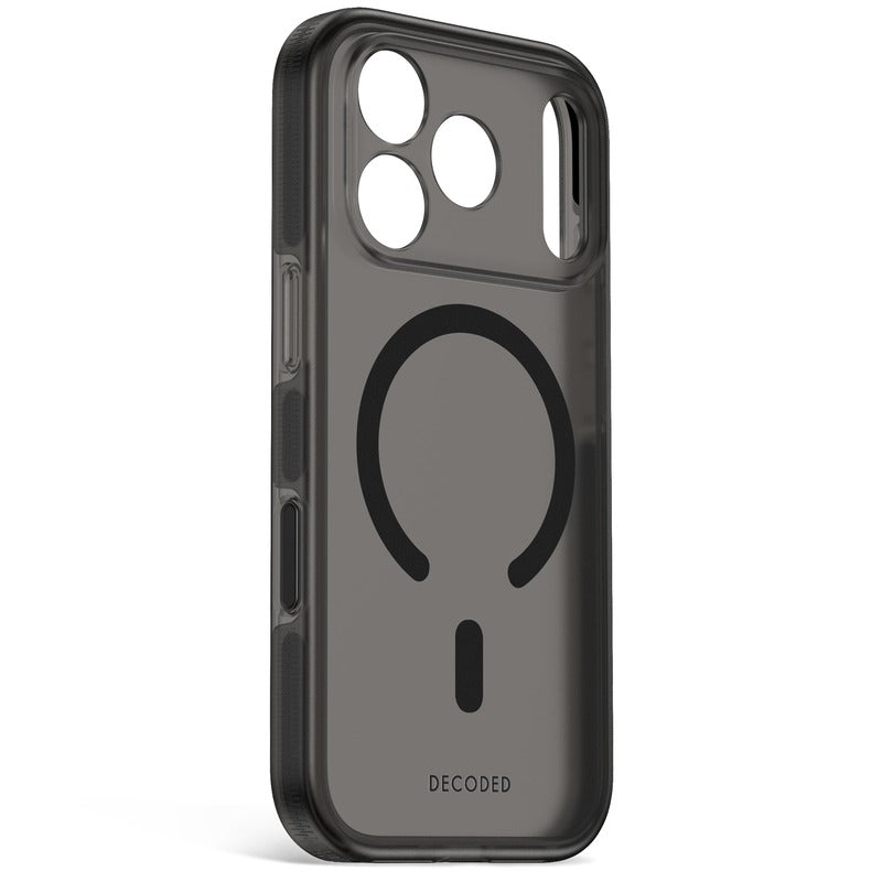 CASE DECODED DROPTEC MAGSAFE IPHONE 18 PRO FROSTED BLACK