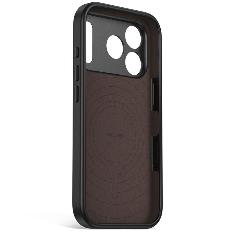 CASE DECODED SILICONE IPHONE 18 PRO MAX CARBON BLACK