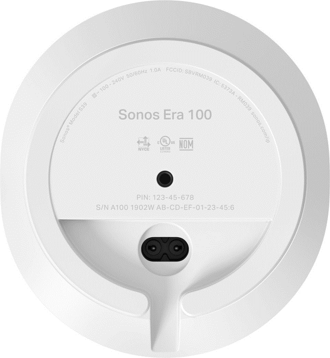Parlante SONOS ERA 100 No portable WIFI - Blanco