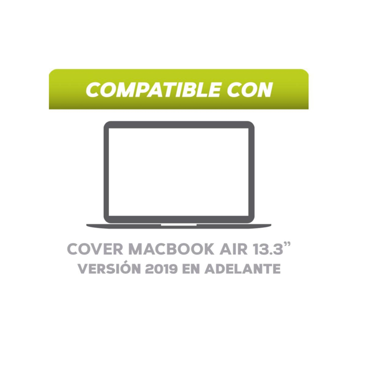 Carcasa Protectora E4U Para MacBook Air 13.3¨ - Transparente