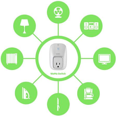 Sensor de Movimiento e interruptor DOMOTICO WEMO de BELKIN