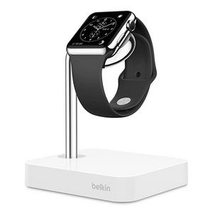 Base y Soporte de Carga Belkin con Cable de 4 Pies Para Apple Watch (Blanco) - Blanco