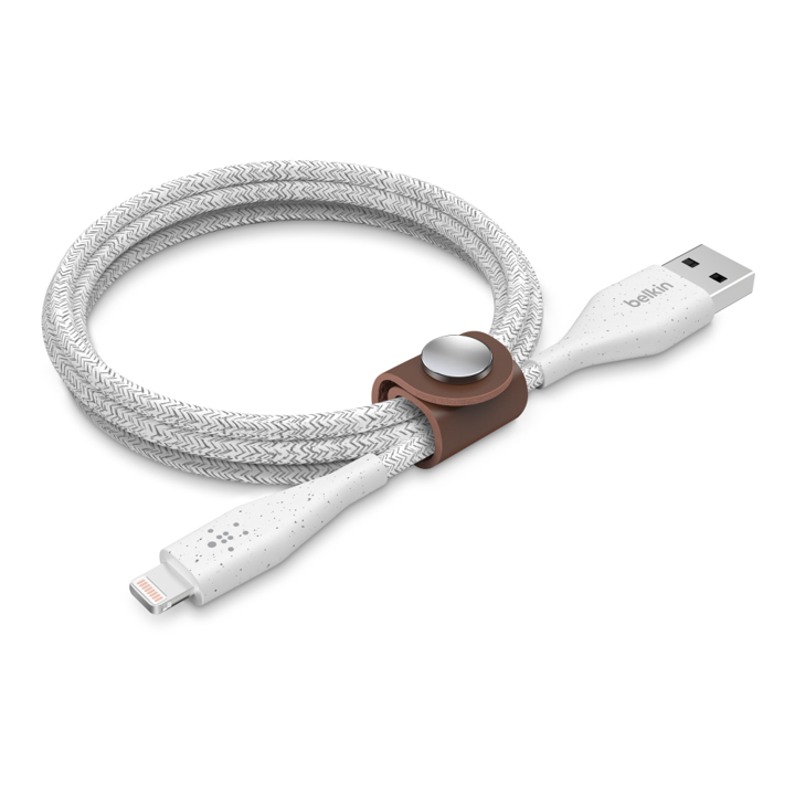 Cable Belkin USB-A a Lightning - 1.2M - DuraTek Plus - Blanco