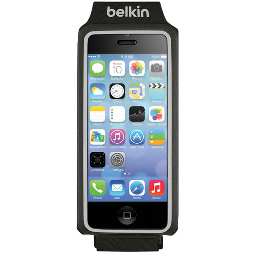 Brazalete BELKIN GRIP FIT Para iPhone 5c (Blacktop)