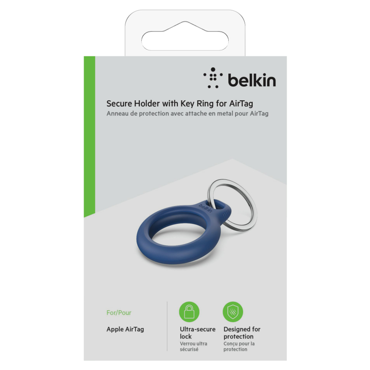 Llavero Belkin De Seguridad Para AirTag - Azul