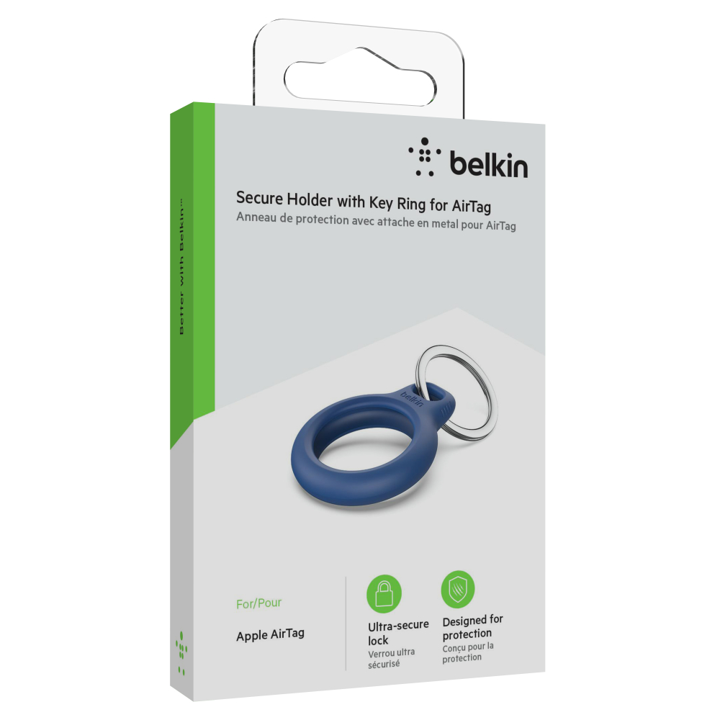 Llavero Belkin De Seguridad Para AirTag - Azul