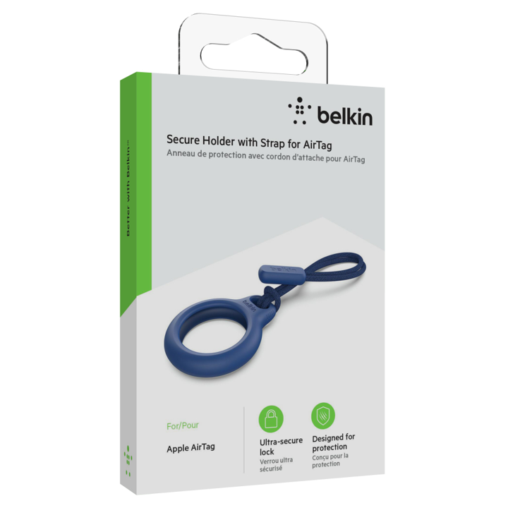 Llavero Belkin Correa De Seguridad Para AirTag - Azul