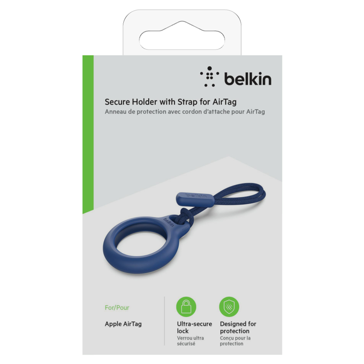 Llavero Belkin Correa De Seguridad Para AirTag - Azul