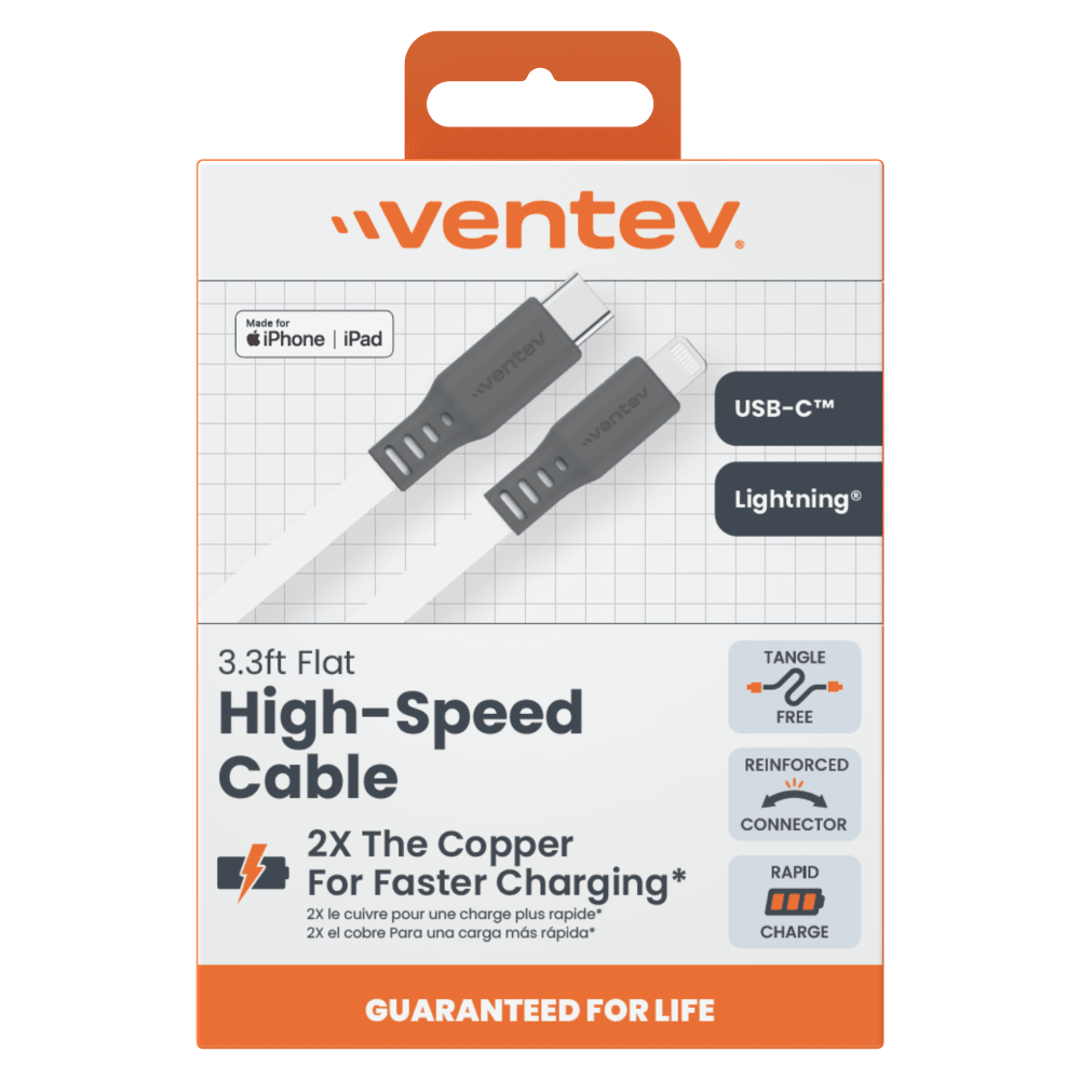 CABLE VENTEV USB-A A LNG 1M WHT