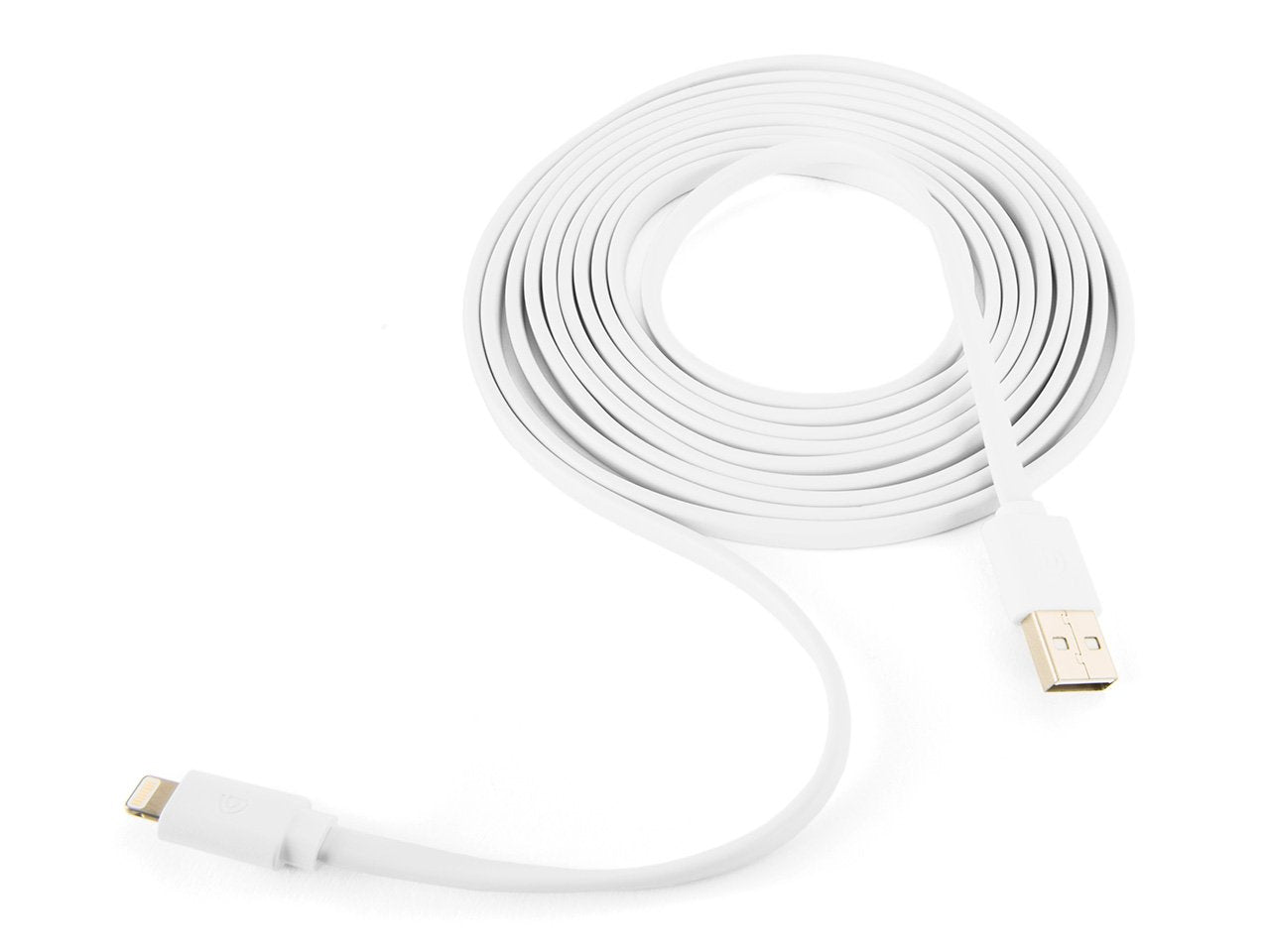 (APPLE EXCLUSIVE) USB TO LIGHTNING CABLE, 10' WHITE