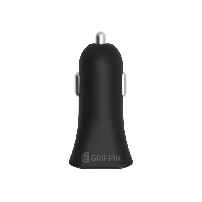 Cargador Para Carro GRIFFIN POWERJOLT Dual Universal USB-A 12W- Negro