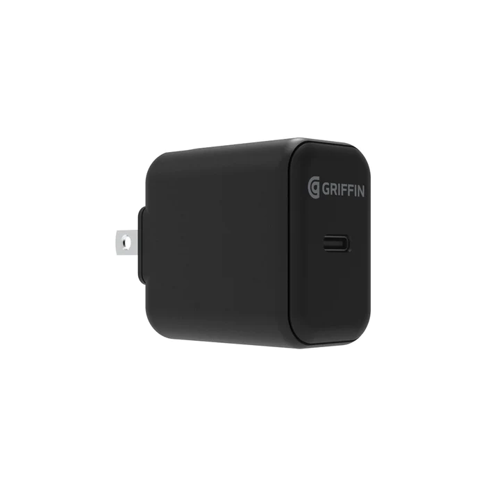 Cargador de Pared GRIFFIN POWERBLOCK 30W USB-C - Negro