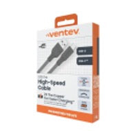 CABLE VENTEV USB-A A USB-C 1M - GRY