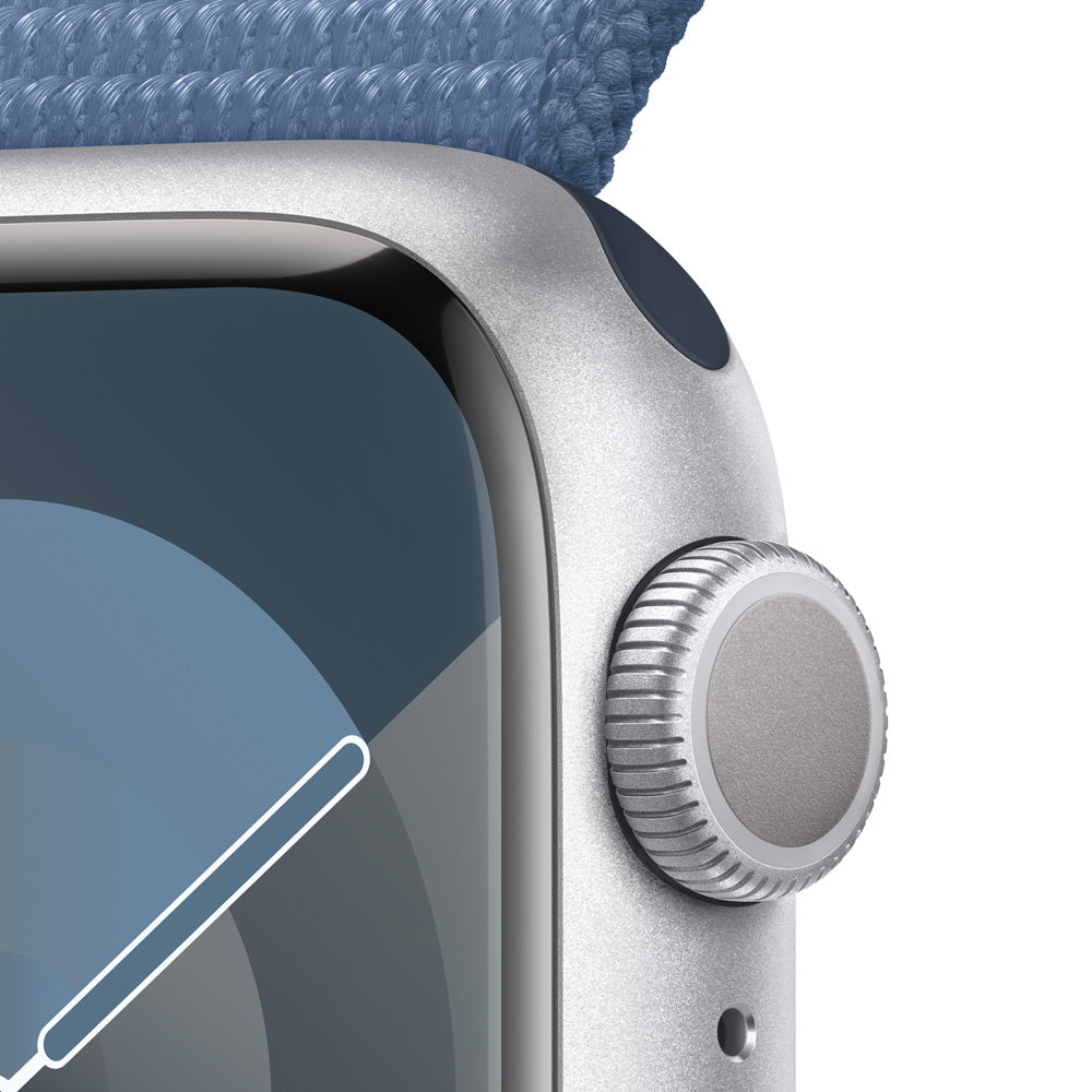 Watch_S9_GPS_41mm_Silver_Aluminum_Winter_Blue_Sport_Loop_PDP_Image_Position-3__COES