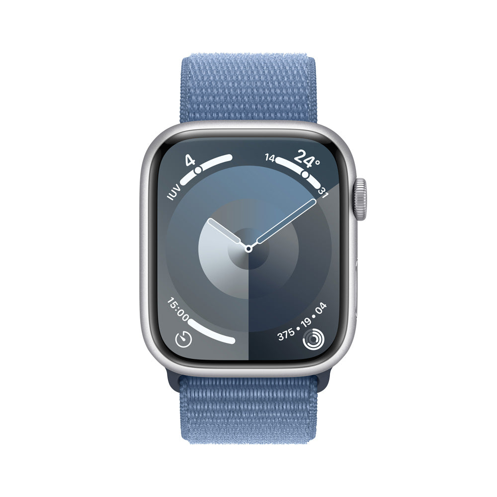 Watch_S9_LTE_45mm_Silver_Aluminum_Winter_Blue_Sport_Loop_PDP_Image_Position-2__COES