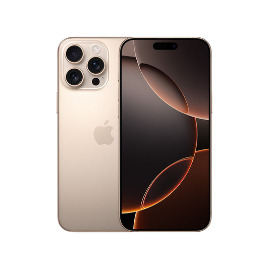 iPhone 16 Pro Max en Desert Titanium: el tope de gama con características excepcionales. Conoce iPhone 16 Pro y Pro Max en Mac Center Colombia.