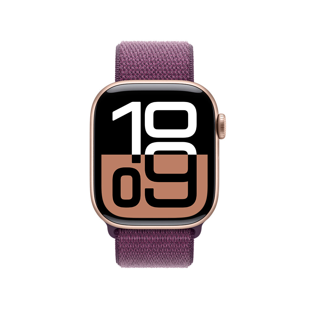 Apple_Watch_Series_10_42mm_GPS_Rose_Gold_Aluminum_Sport_Loop_Plum_PDP_Image_Position_2__COES