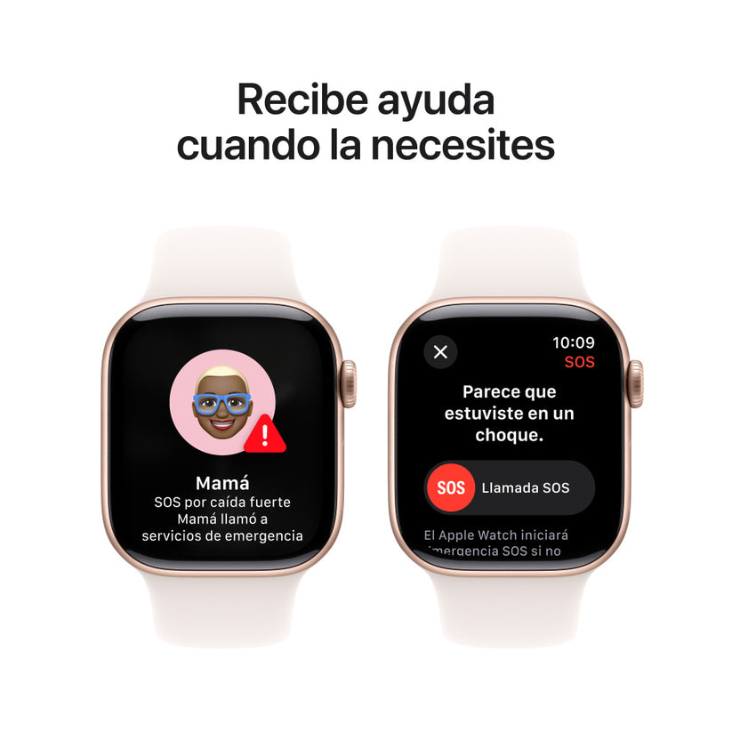 Consigue Apple Watch Series 10 GPS color oro rosa