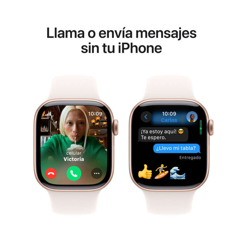 Consigue Apple Watch Series 10 GPS color oro rosa