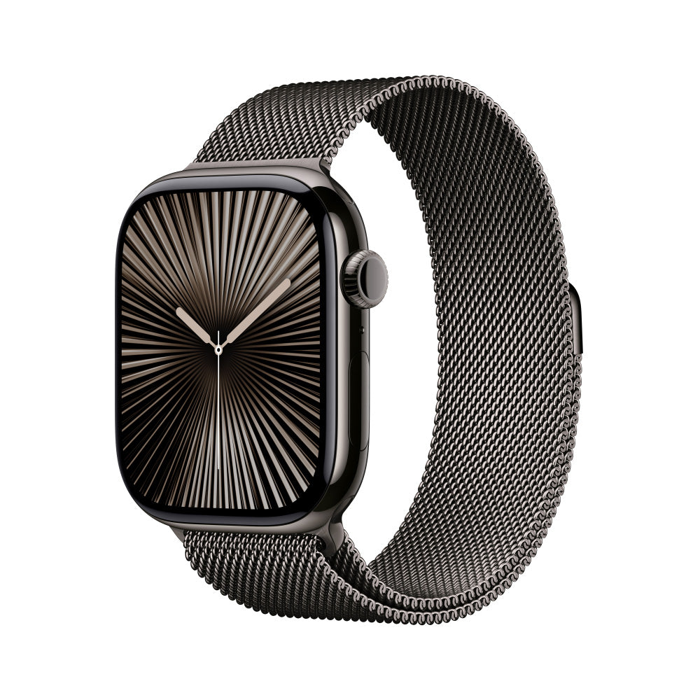 Apple_Watch_Series_10_46mm_LTE_Slate_Titanium_Milanese_Loop_Slate_PDP_Image_Position_1__COES