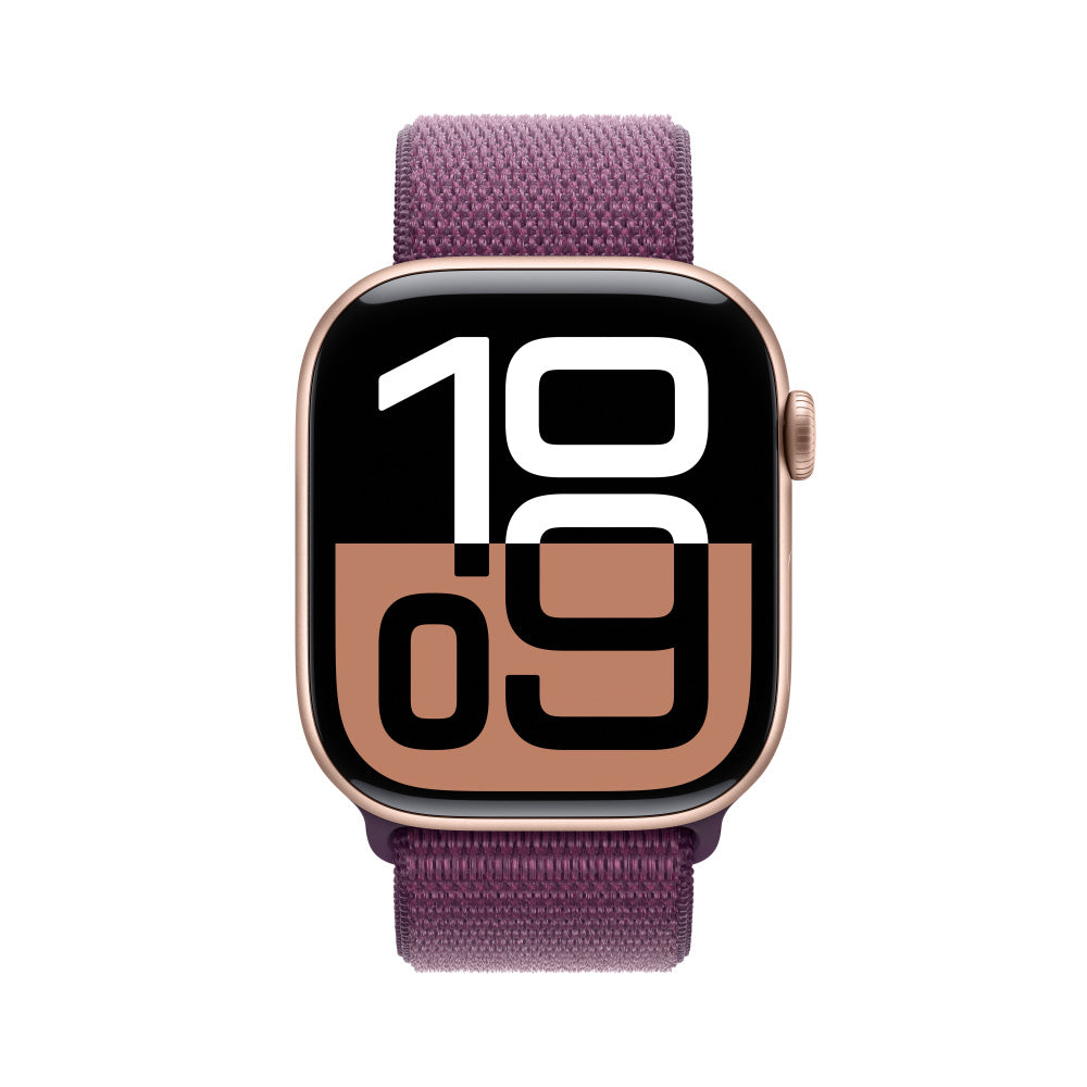 Apple_Watch_Series_10_46mm_LTE_Rose_Gold_Aluminum_Sport_Loop_Plum_PDP_Image_Position_2__COES