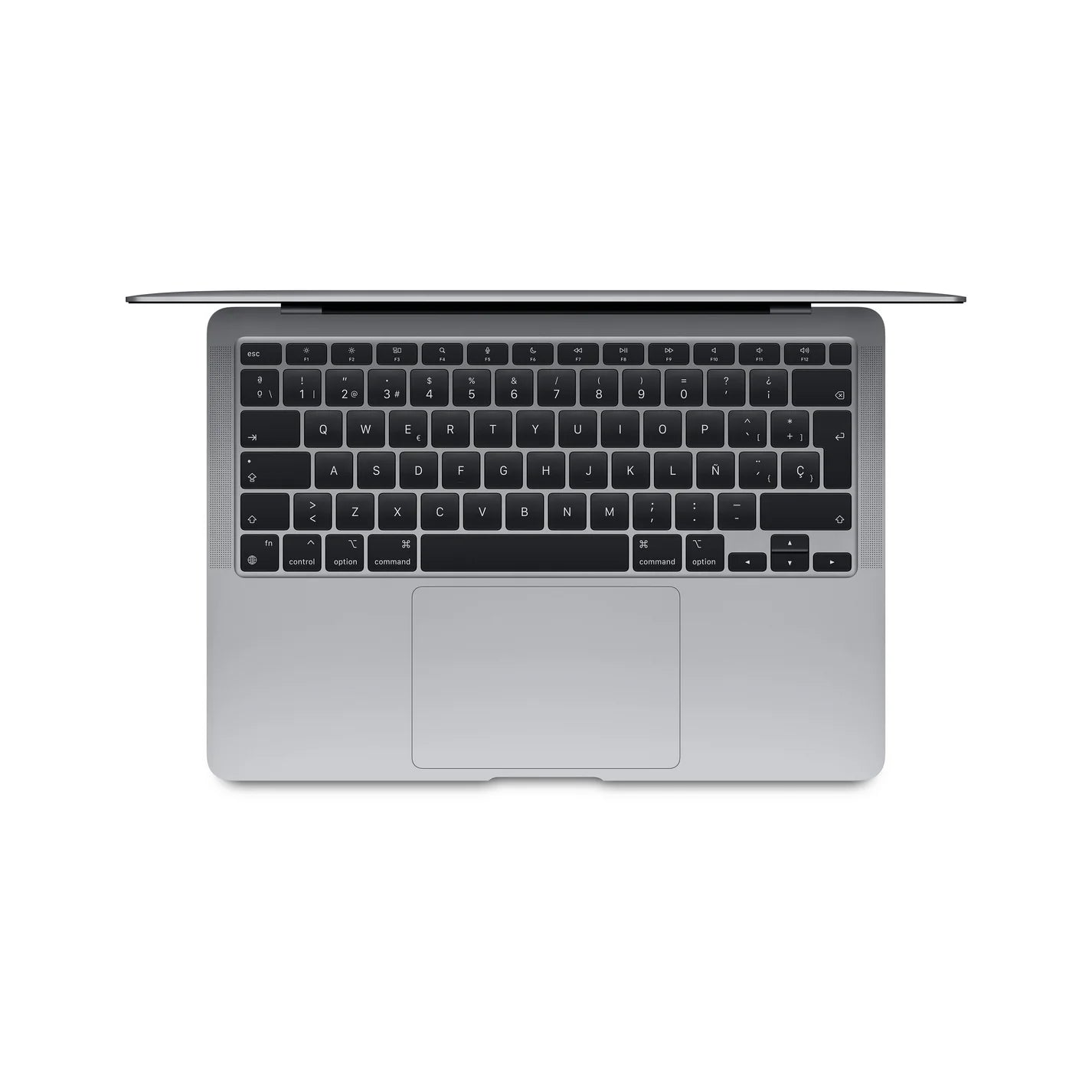 MacBook Air de 13 pulgadas Chip M1 de Apple con CPU de ocho núcleos y GPU de siete núcleos 8GB Gris espacial 256 GB