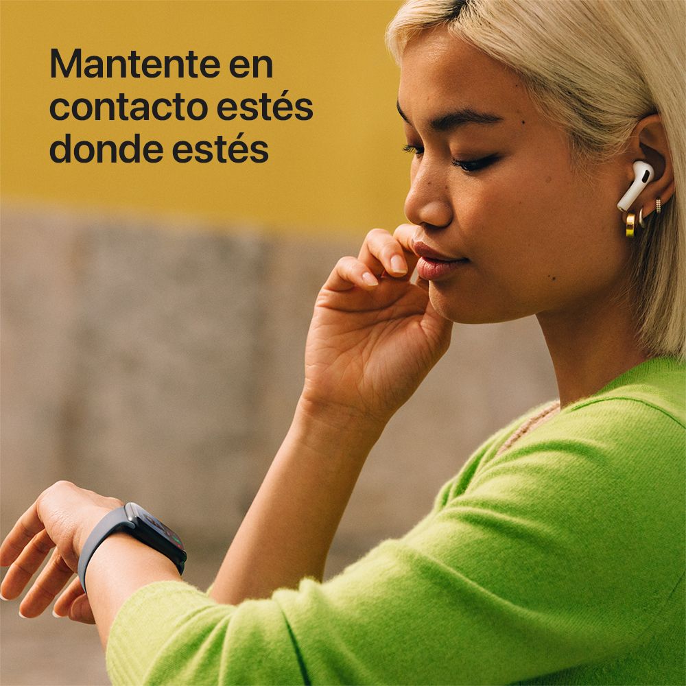 Apple Watch SE 3 GPS • Caja de aluminio color medianoche de 40 mm • Correa deportiva color medianoche - S/M