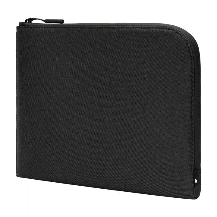 Funda INCASE Facet en sarga reciclada para MacBook Pro/Air 13" - Negro