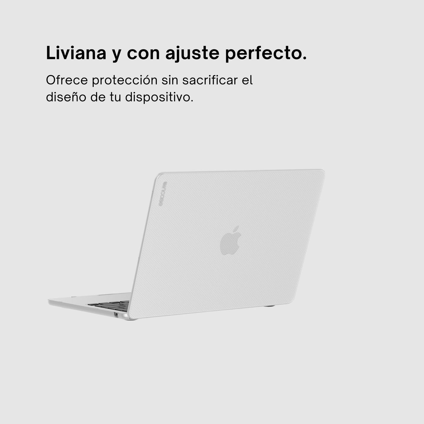 Case HARDSHELL INCASE para MacBook Air de 15¨ M2 - Transparente