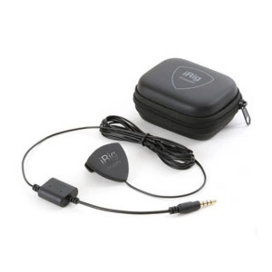 Adaptador Irig Acoustic Guitar Para IPOD/IPHONE/IPAD - Negro