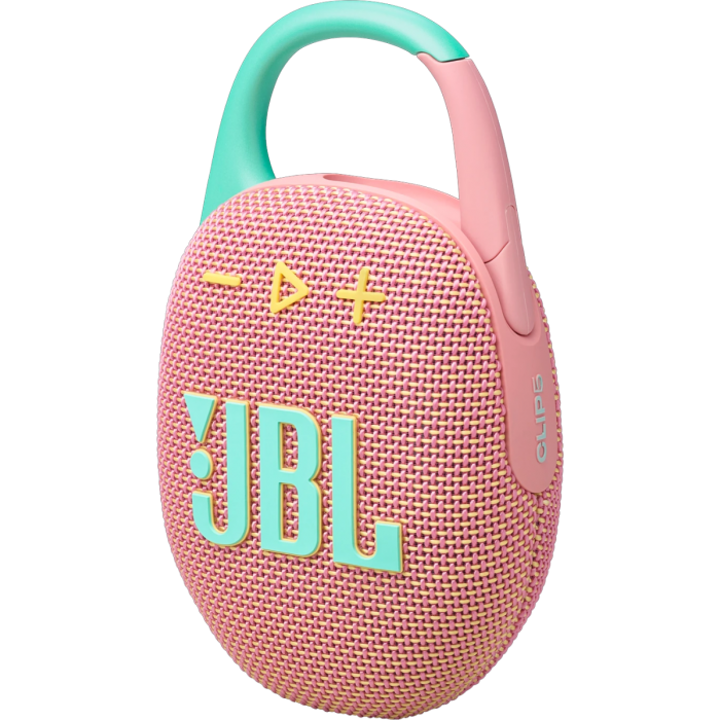 El altavoz Bluetooth ultraportátil JBL Clip 5 es lo suficientemente pequeño como para llevarlo en una mano, pero que no te engañe su tamaño: es grande donde de verdad importa.