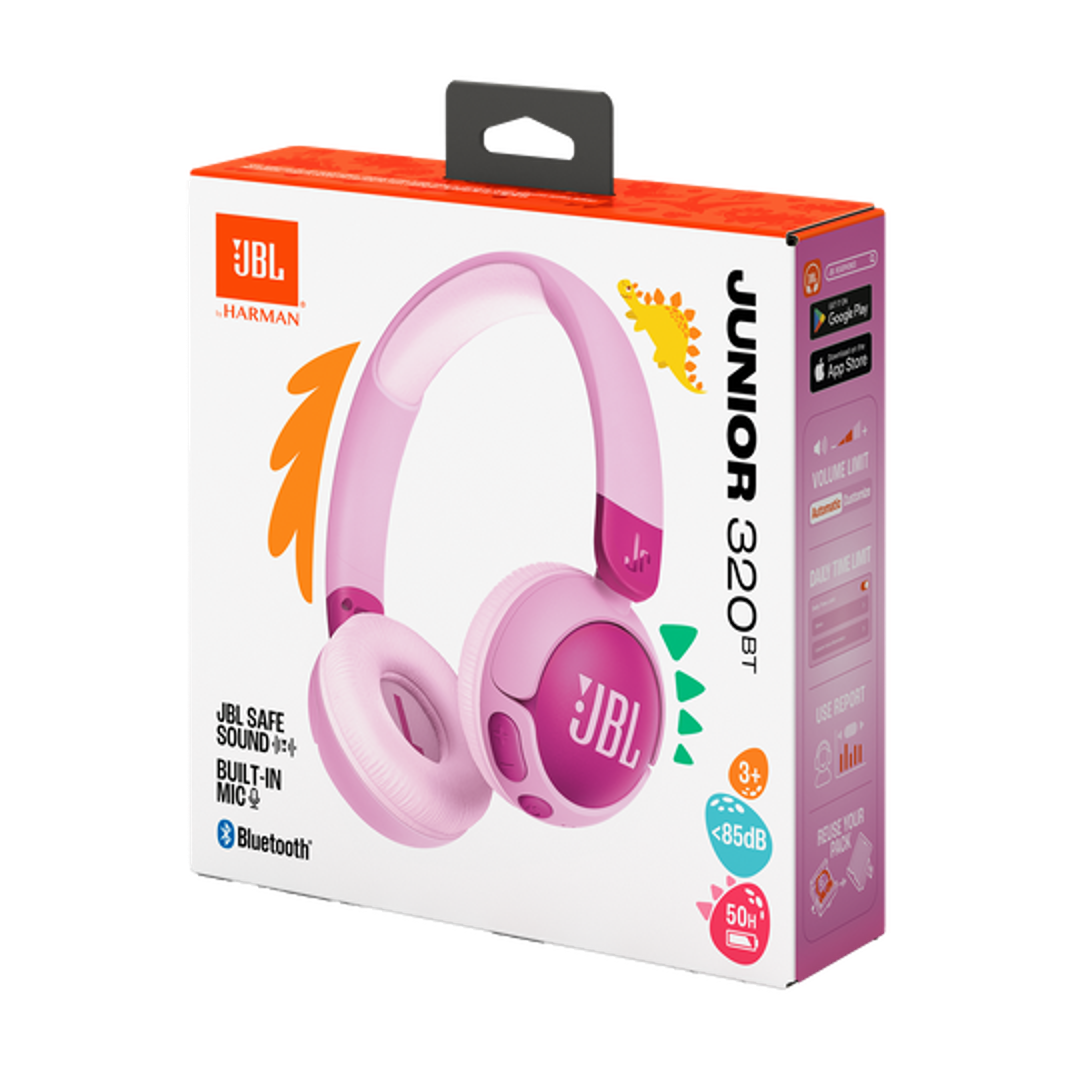 AUDIFONOS JBL JR320 ON EAR BT PRP