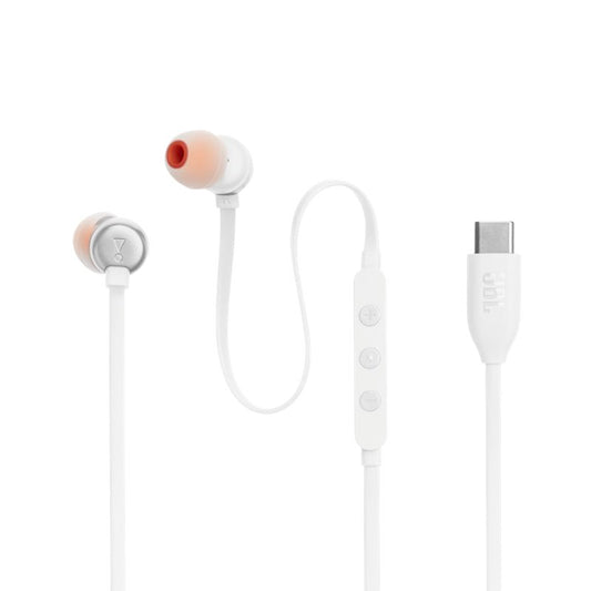 AUDIFONOS JBL TUNE 310C IN EAR USBC WHT